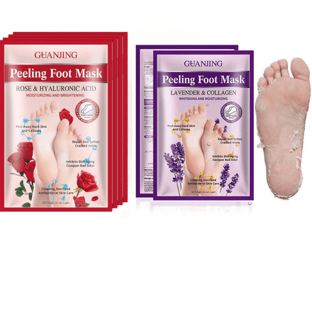 Révélez la Douceur de vos Pieds avec notre Masque Blanchissant et Hydratant (colleur aléatoire) thumbnail 2