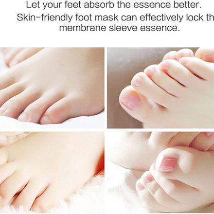 Révélez la Douceur de vos Pieds avec notre Masque Blanchissant et Hydratant (colleur aléatoire) thumbnail 4