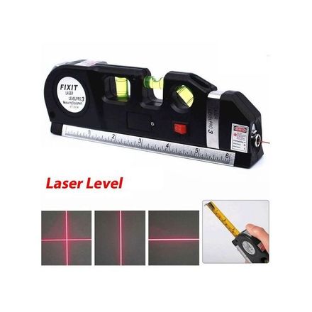 Précision Optimale Niveau Laser Polyvalent avec 3 Modes et Niveau à Bulle thumbnail 2