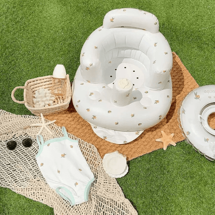 Chaise Gonflable pour Bébé – Siège d’été avec Pompe Intégrée thumbnail 1