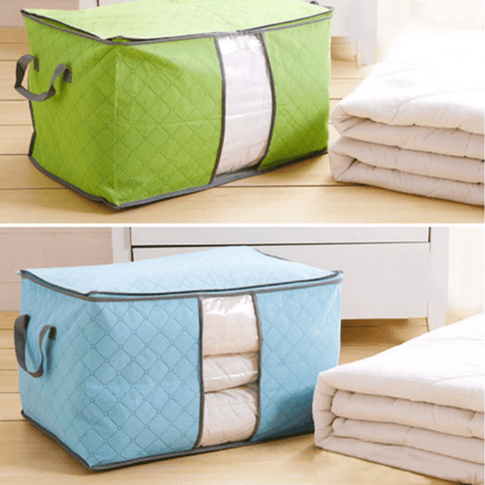 Sac De Rangement Pliable Pratique Pour Optimiser L’espace Des Vêtements ( Couleur Aléatoire) thumbnail 2
