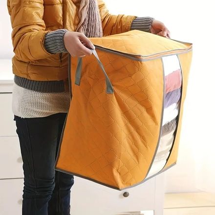 Sac De Rangement Pliable Pratique Pour Optimiser L’espace Des Vêtements ( Couleur Aléatoire) thumbnail 3