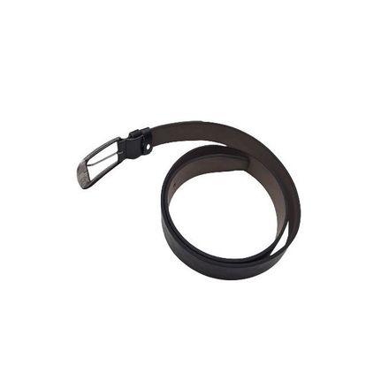 Élégance Redéfinie Ceinture en Cuir Haut de Gamme avec Double Boucle en Métal thumbnail 4