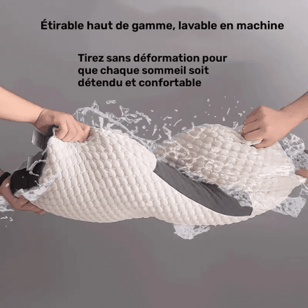 Oreiller Ergonomique En Mousse Mémoire thumbnail 4