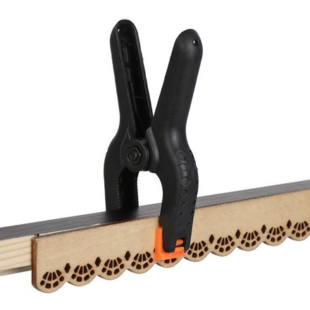 Ensemble de 2 Pinces à Ressort en Plastique pour le Travail du Bois – Fixation Robuste pour Studio Photo thumbnail 2