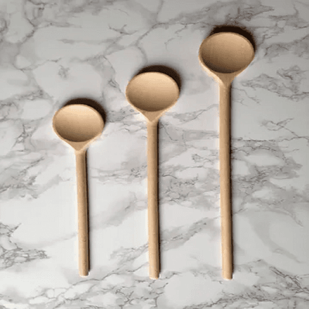 Set de 5 Cuillères de Soupe avec 5 Cuillères en Bois D'orange Set thumbnail 2