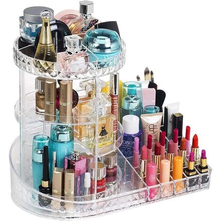 Boîte De Rangement Cosmétique – Rotation 360° thumbnail 3