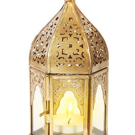 Lanterne Marocaine décorative 16cm Photophore marocain pour l’extérieur au Jardin ou l’intérieur sur la Table thumbnail 3