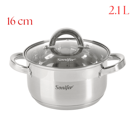 Casserole Inox 16 cm thumbnail 1