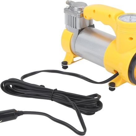 Gonflez et Roulez Compresseur d’Air Métallique 12V pour Pneus de Voiture thumbnail 2
