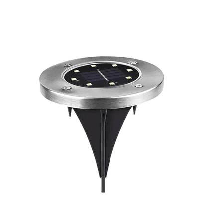 Lampes Solaires Led Encastrables Au Sol – Étanches Pour Jardin Et Extérieur thumbnail 2