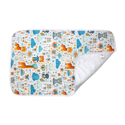 Tapis à Langer Bébé Imperméable Jungle en fête 50x80 cm - Un acheté le 2éme est offert thumbnail 2