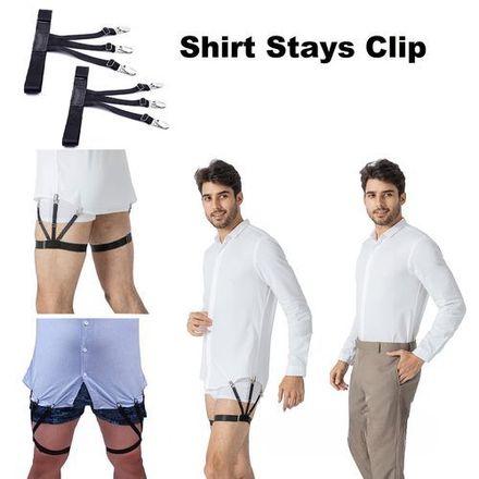 Ceinture de Chemise avec Clips Antidérapants thumbnail 2