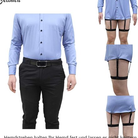 Ceinture de Chemise avec Clips Antidérapants thumbnail 4