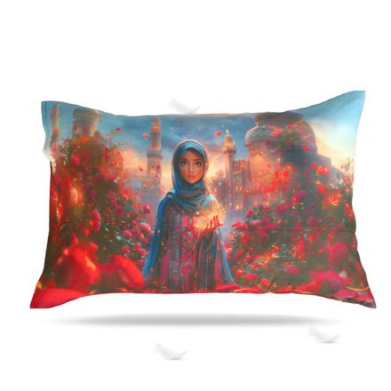 Housse de Couette Mystic Palace 1 Place (160x220 cm) + 1 Taies d’Oreiller  // Collection Ma Petite Princesse thumbnail 2