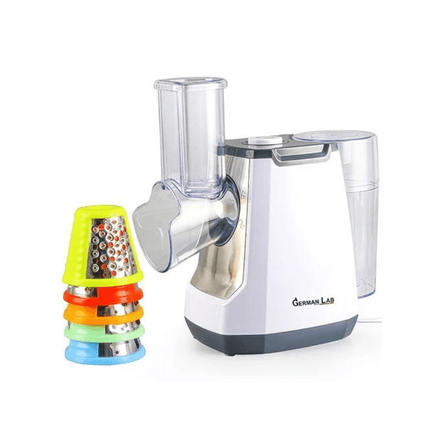 Coupe-légumes électrique puissant, grande capacité, avec composants amovibles pour un nettoyage simplifié. thumbnail 1