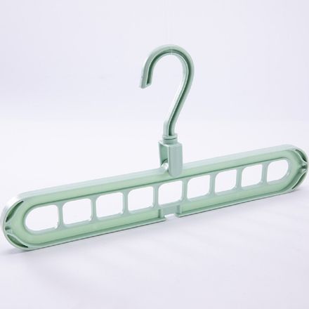 Cintre Gain De Place Pour Vêtements – Organisateur De Placard ( Couleur Aléatoire) thumbnail 1