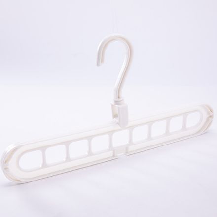 Cintre Gain De Place Pour Vêtements – Organisateur De Placard ( Couleur Aléatoire) thumbnail 4
