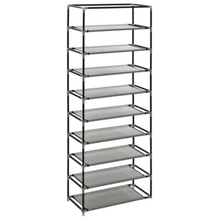 Armoire à Chaussures avec Couverture en Tissu, Rangement Pratique pour les Chaussures et Vêtements (Colleur Aléatoire) thumbnail 4