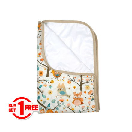 Tapis à Langer Bébé Imperméable Bosquet Enchanté 50x80 cm -Un achetez le 2éme est offert thumbnail 3
