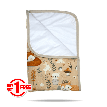 Tapis à Langer Bébé Imperméable Sommeil Renardé 50x80 cm - Un achetez le 2éme est offert thumbnail 4