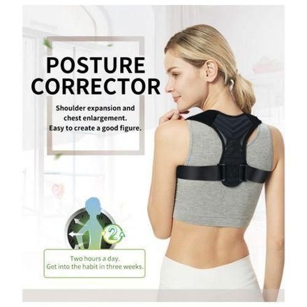 Posture Support Ceinture dos et Correcteur de posture 1pcs thumbnail 3