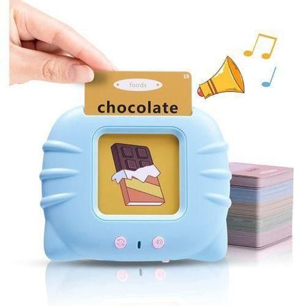 Jouet Éducatif, Livre Audio Électronique, Cartes Flash Éducatives pour Apprendre L'anglais thumbnail 1
