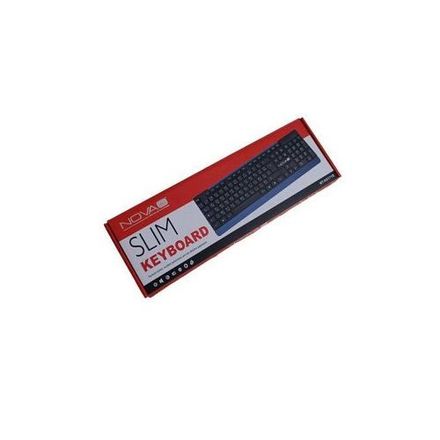 clavier simple - clavier USB - style élégant - Français / Arabe - Noir thumbnail 2