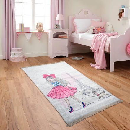 Tapis 2025 Enfants Easy Mama Barbie 100*150 thumbnail 1