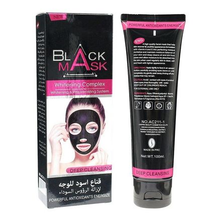 Masque de Nettoyage en Profondeur Noir pour Enlever les Points Noir Blanchissant thumbnail 2