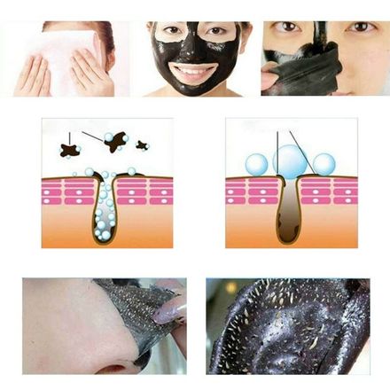 Masque de Nettoyage en Profondeur Noir pour Enlever les Points Noir Blanchissant thumbnail 4