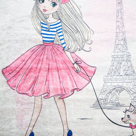 Tapis 2025 Enfants Easy Mama Barbie 100*150 thumbnail 4