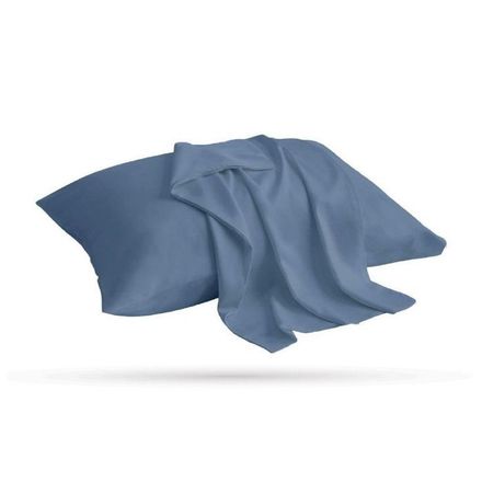 Couette Uni Microfibre Antiallérgique Bleu Glacier  (1Place) 160x220 cm thumbnail 4