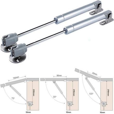 2pcs Tiges De Soutien Pour Vos Portes De Placard thumbnail 3