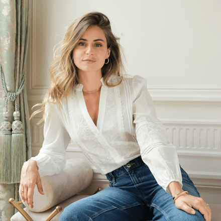 Blouse en coton brodé thumbnail 1