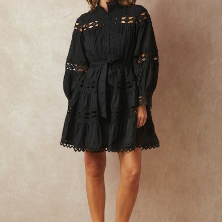 Robe en coton ajouré thumbnail 1