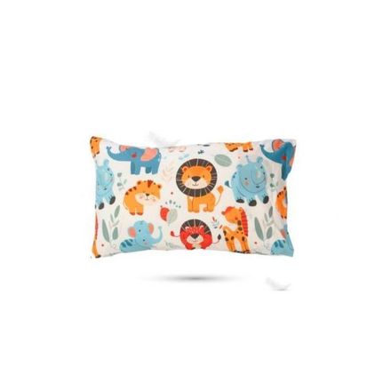 Housse de Couette Bébé Premium Double Face Jungle Joyeuse (Housse -115x130cm- + 1 Taies d’Oreiller -30x50 cm-) // Collection Berçeaux de Rêves ! thumbnail 2
