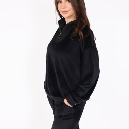 Pyjama Col Montant Zippé | Collection Velvet MLC thumbnail 4