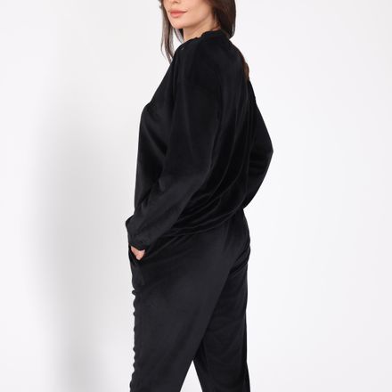 Ensemble Pyjama à Boutons Epaule | Collection Velvet MLC thumbnail 3