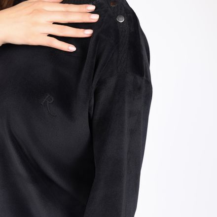 Ensemble Pyjama à Boutons Epaule | Collection Velvet MLC thumbnail 4