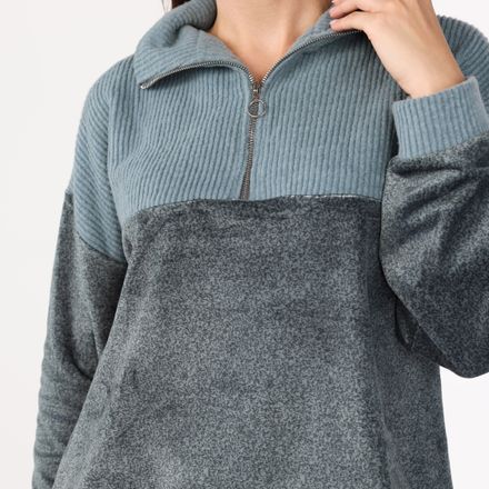 Pyjama à Col Montant Zippé | Collection Velvet MLC thumbnail 4