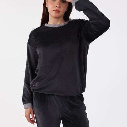 Ensemble Pyjama à Boutons Epaule | Collection Velvet MLC thumbnail 2