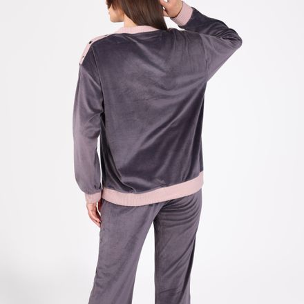 Ensemble Pyjama Col V | Collection Velvet MLC thumbnail 4