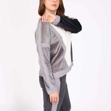 Pyjama Bicolore en Velours Doux | Collection Velvet MLC thumbnail 3