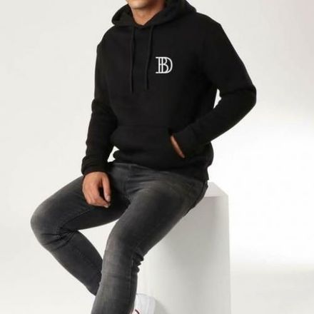 Sweatshirt Noir homme thumbnail 4
