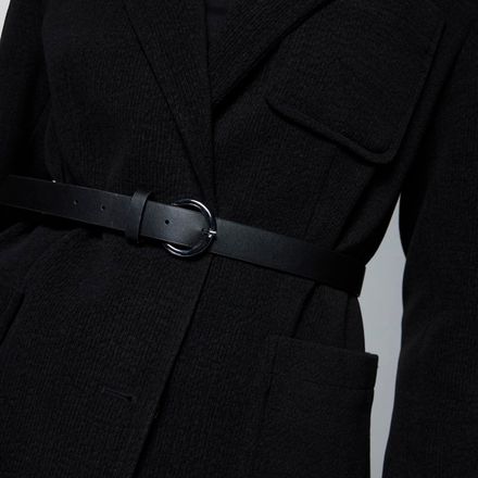 Veste À Double Boutonnage Ceinturée thumbnail 4
