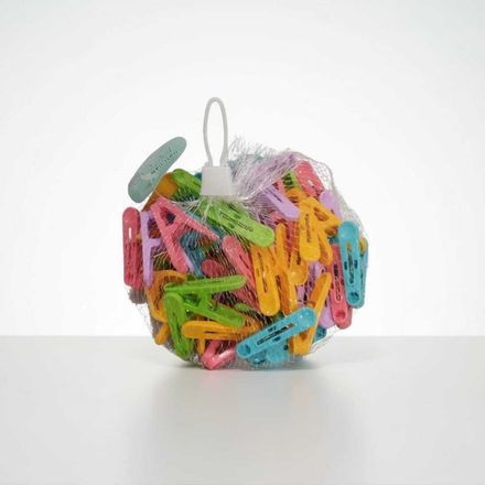 Lot de Pinces à Linge en Plastique Multicolores – Résistantes et Pratiques (50 pièces) Multicoores thumbnail 1