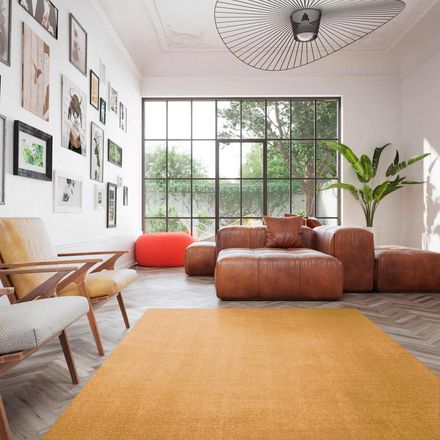 Feel Tapis Moderne 140x200 cm – Moutarde thumbnail 1