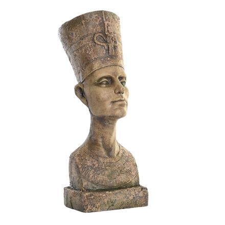 Egypte Support Pot De Fleur En Magnésie 35x27x71 Cm thumbnail 1
