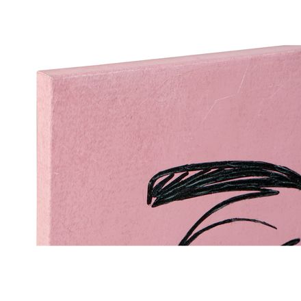 Set De 2 Tableau En Toile Et Pin Abstrait 80 X 3 X 120 Cm thumbnail 2